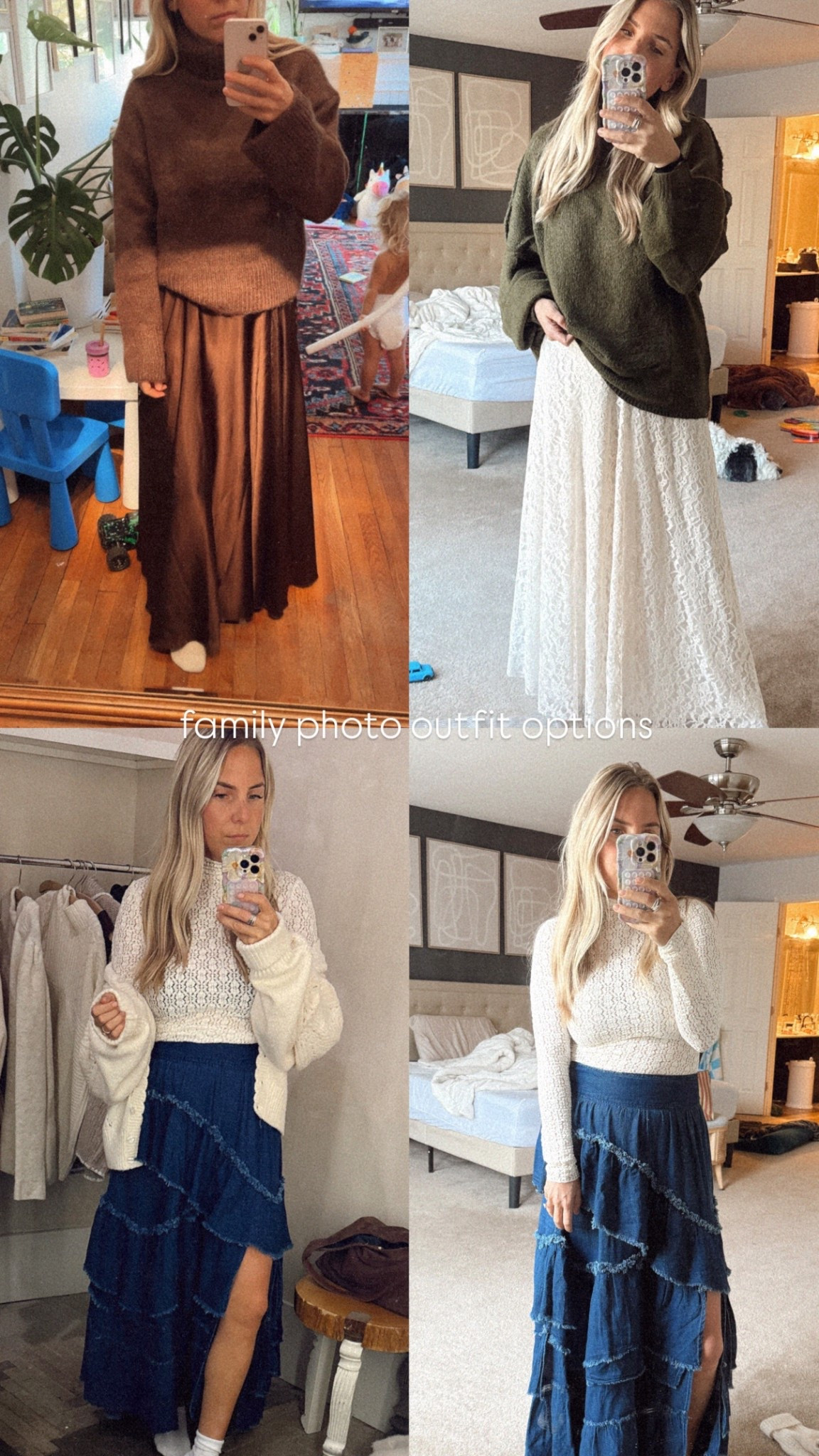 Fall family photo outfits 👯♥️

#LTKFamily #LTKSeasonal #LTKHoliday