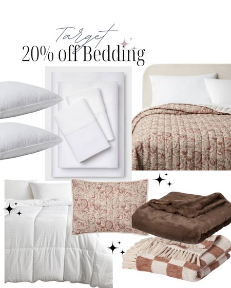 Target circle week is coming!!! October 1 - 7! And the preview is out! 20% off bedding and I linked some of my favorites!! Perfect for guests that are soon to come for the thanksgiving and Christmas holiday. @Target, #AD, #TargetCircleWeek #Targetpartner

#LTKsalealert #LTKhome #LTKfindsunder100