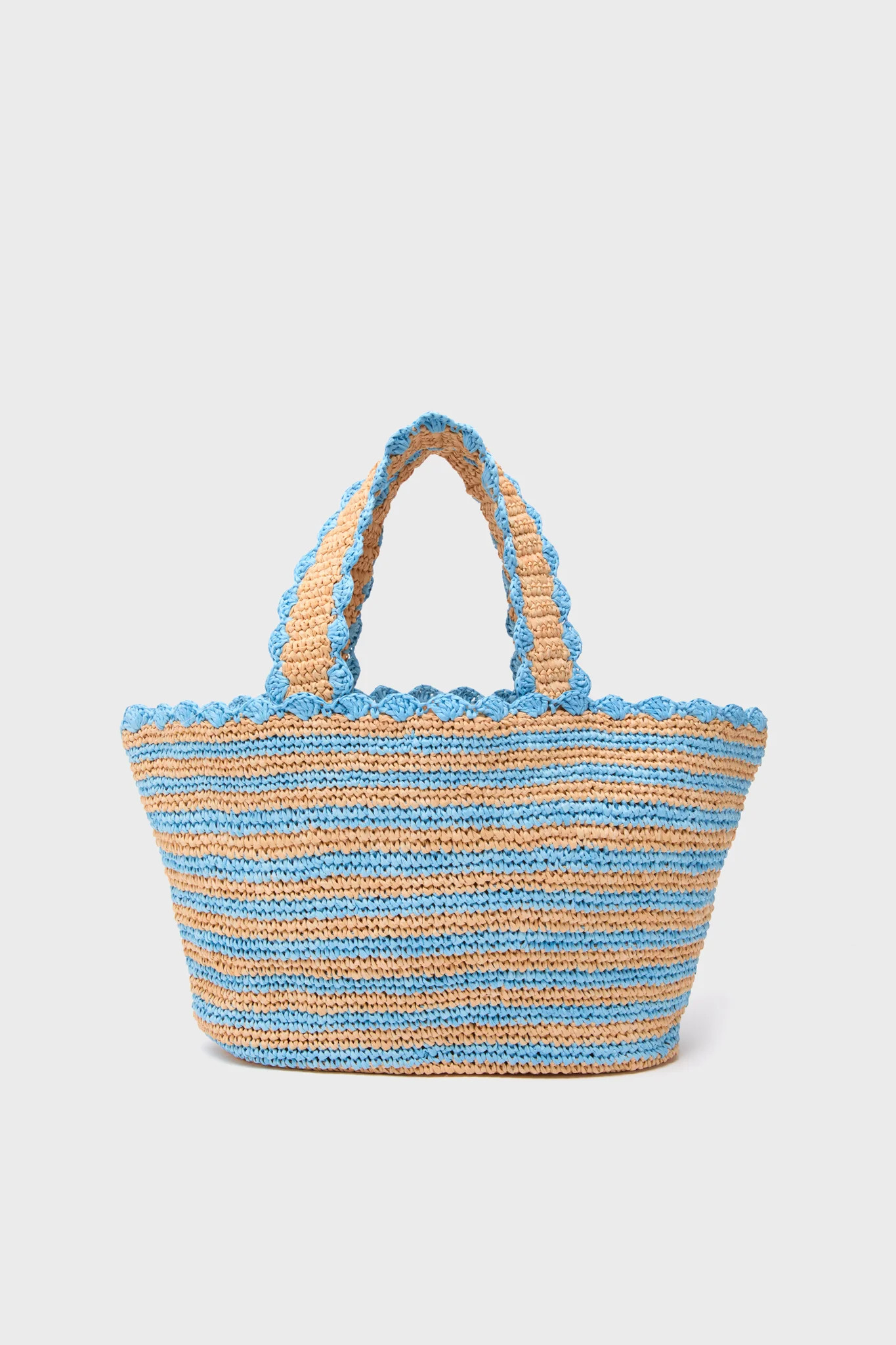 Blue and Natural Odesa Striped Tote | Tuckernuck (US)