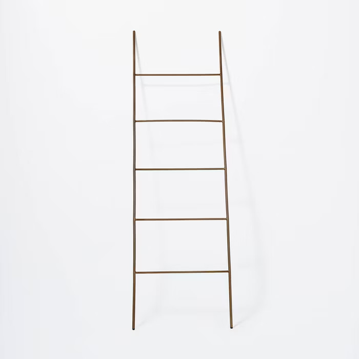 66" Decorative Metal Ladder Gold - Threshold™ designed with Studio McGee | Target