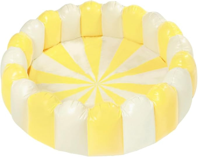 Striped Inflatable Pool for Children 3+ Years Old | Amazon (US)