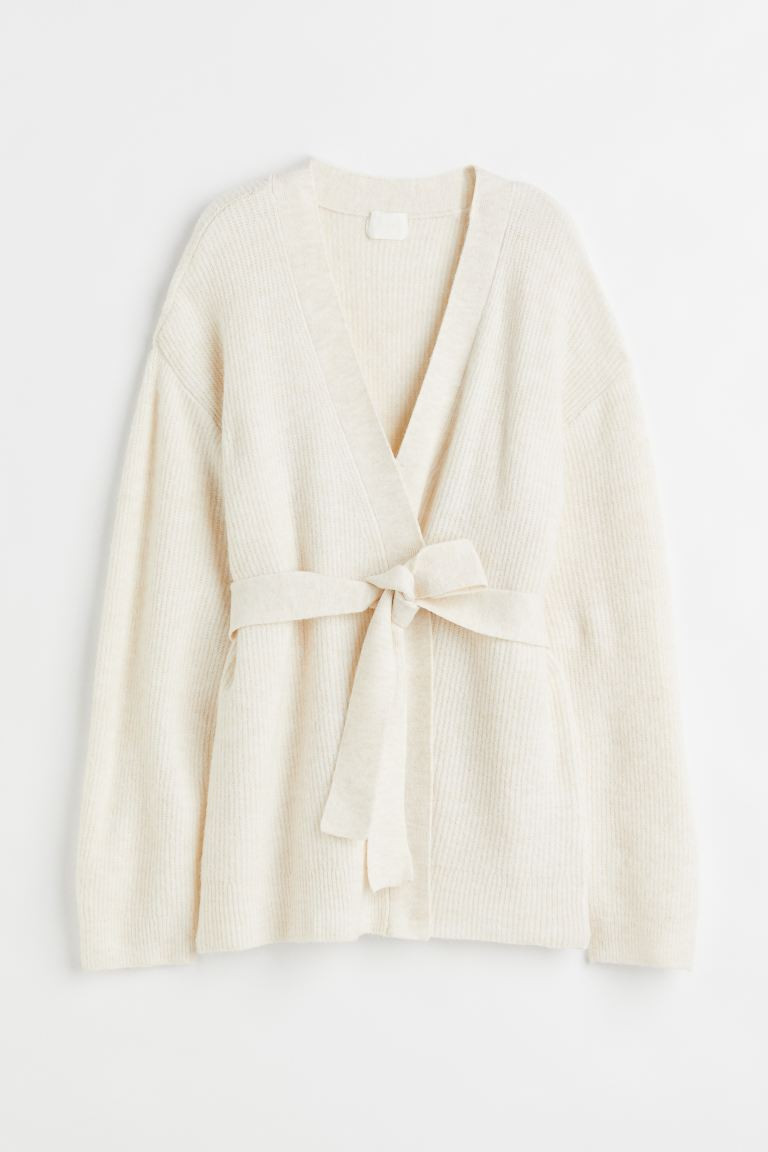 Tie-belt cardigan | H&M (UK, MY, IN, SG, PH, TW, HK)