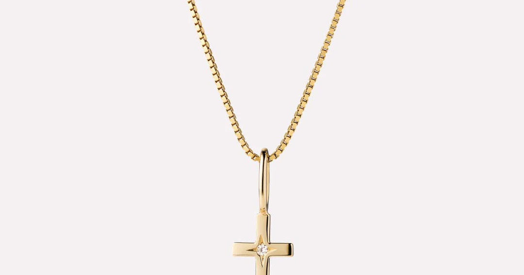 Diamond Cross Necklace | Ana Luisa