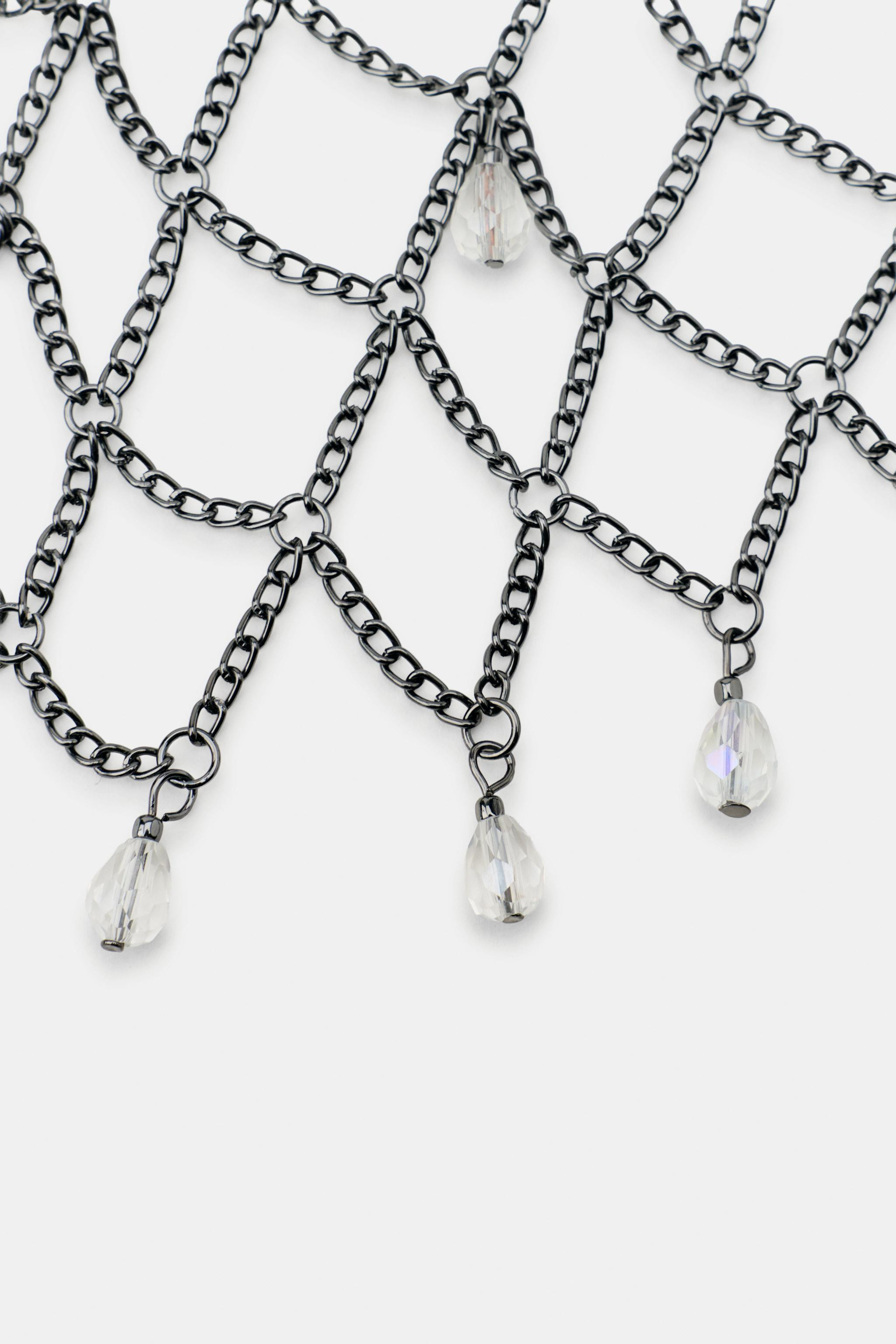 BEADED CHAIN HEADPIECE | Zara UK