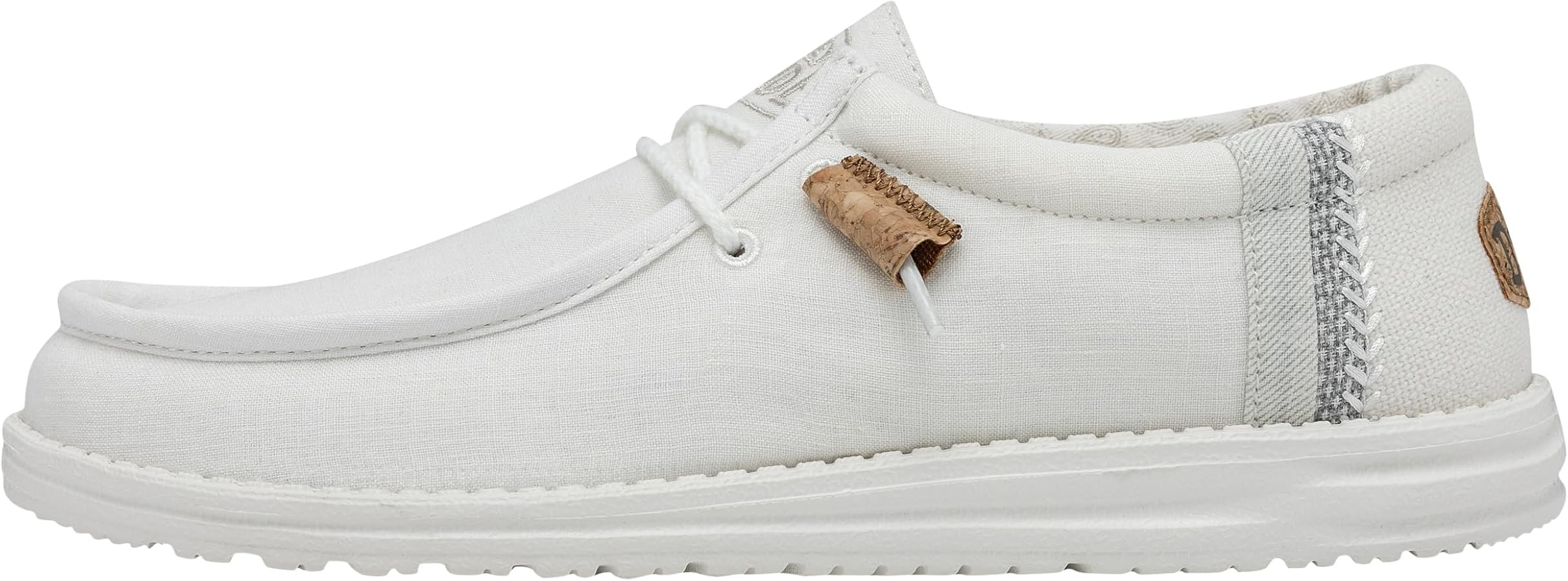 Hey Dude Men's Wally Linen | Men's Loafers | Men's Slip On Shoes | Comfortable & Light-Weight | Amazon (US)