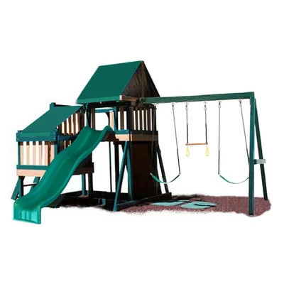 Congo Monkey Green and Cedar Playsystem 2 | Wayfair North America