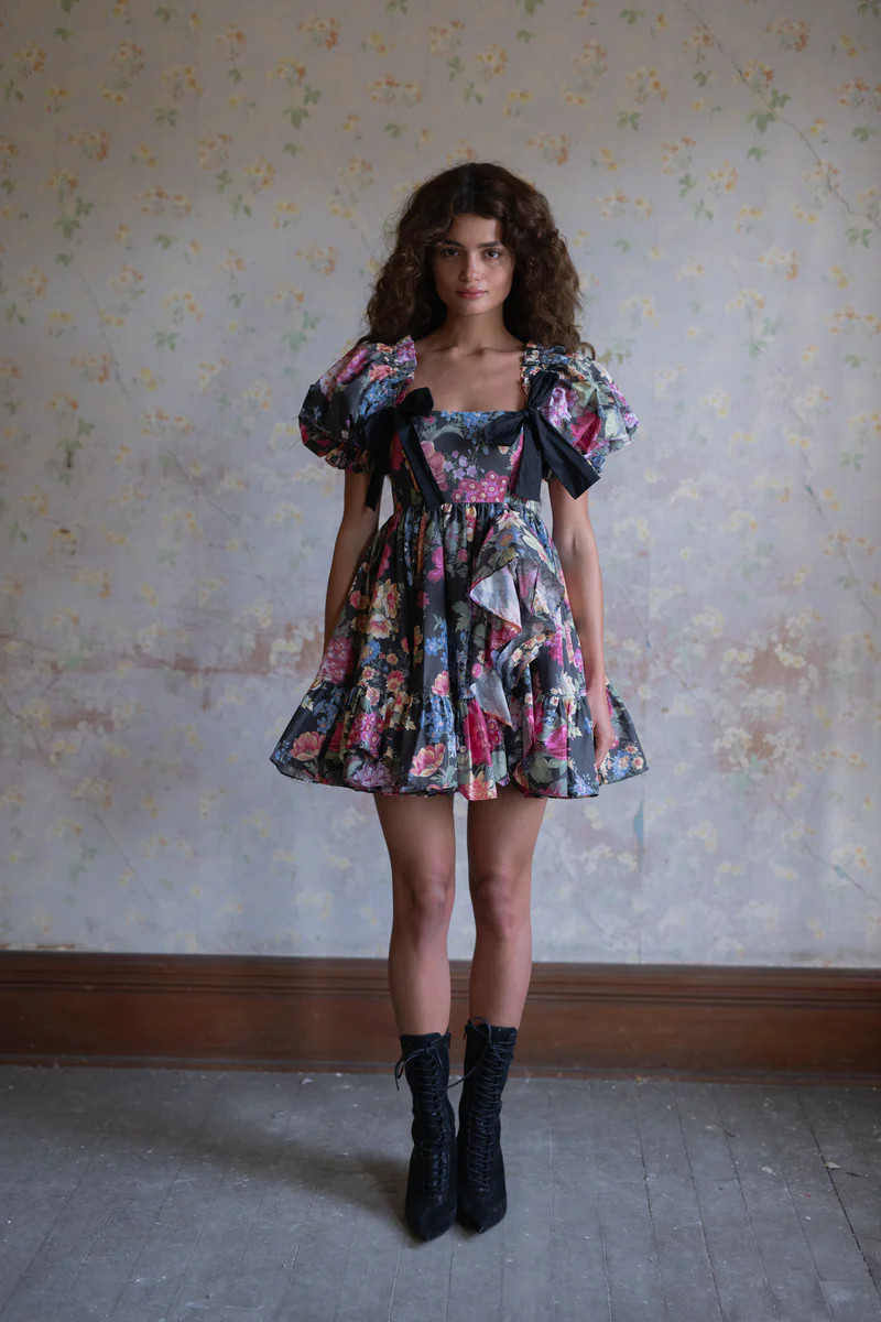 The Puck Buttercream Dress | Selkie Collection