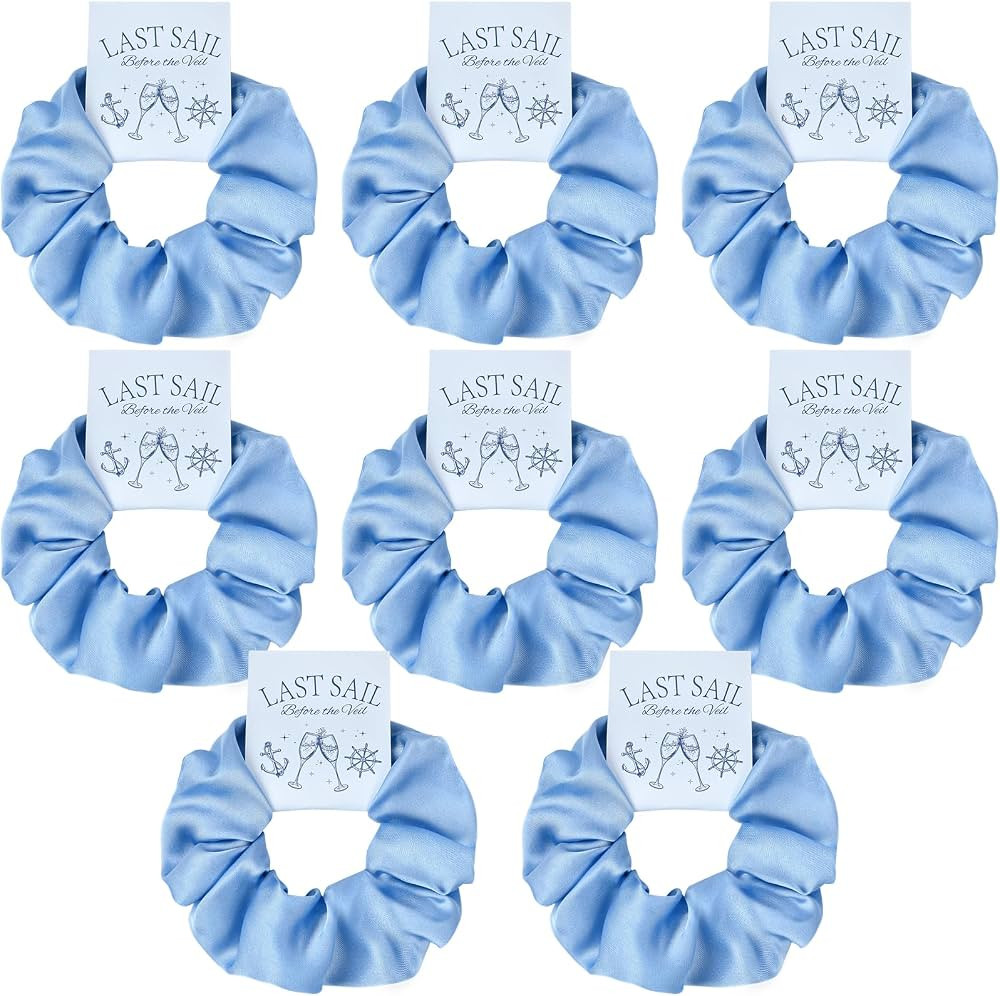 Last Sail Before The Veil Bachelorette Party Favors Set of 8 Blue Themed Bridesmaid Proposal Gift... | Amazon (US)
