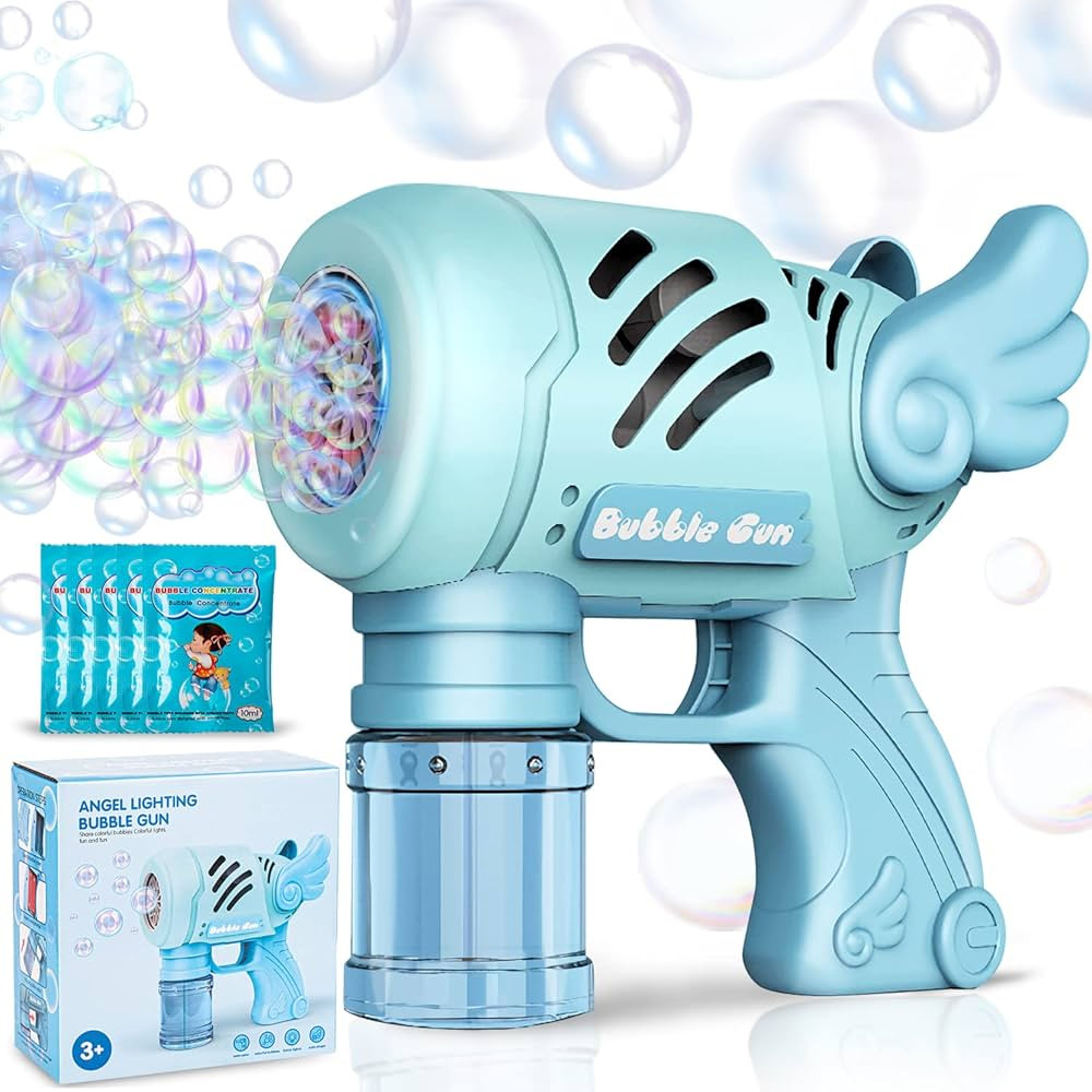 Bubble Machine Gun, Bubble Gun with Colorful Lights, Leak-Proof Design TIK Tok Foam Maker Guns To... | Amazon (US)
