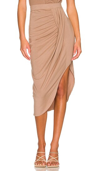 Gathered Skirt in Java | Revolve Clothing (Global)