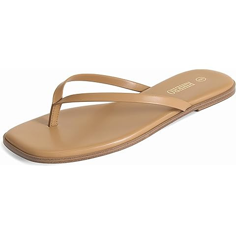 Tkees Women's Flip-Flop-Glitters Angel Wings Sandal | Amazon (US)