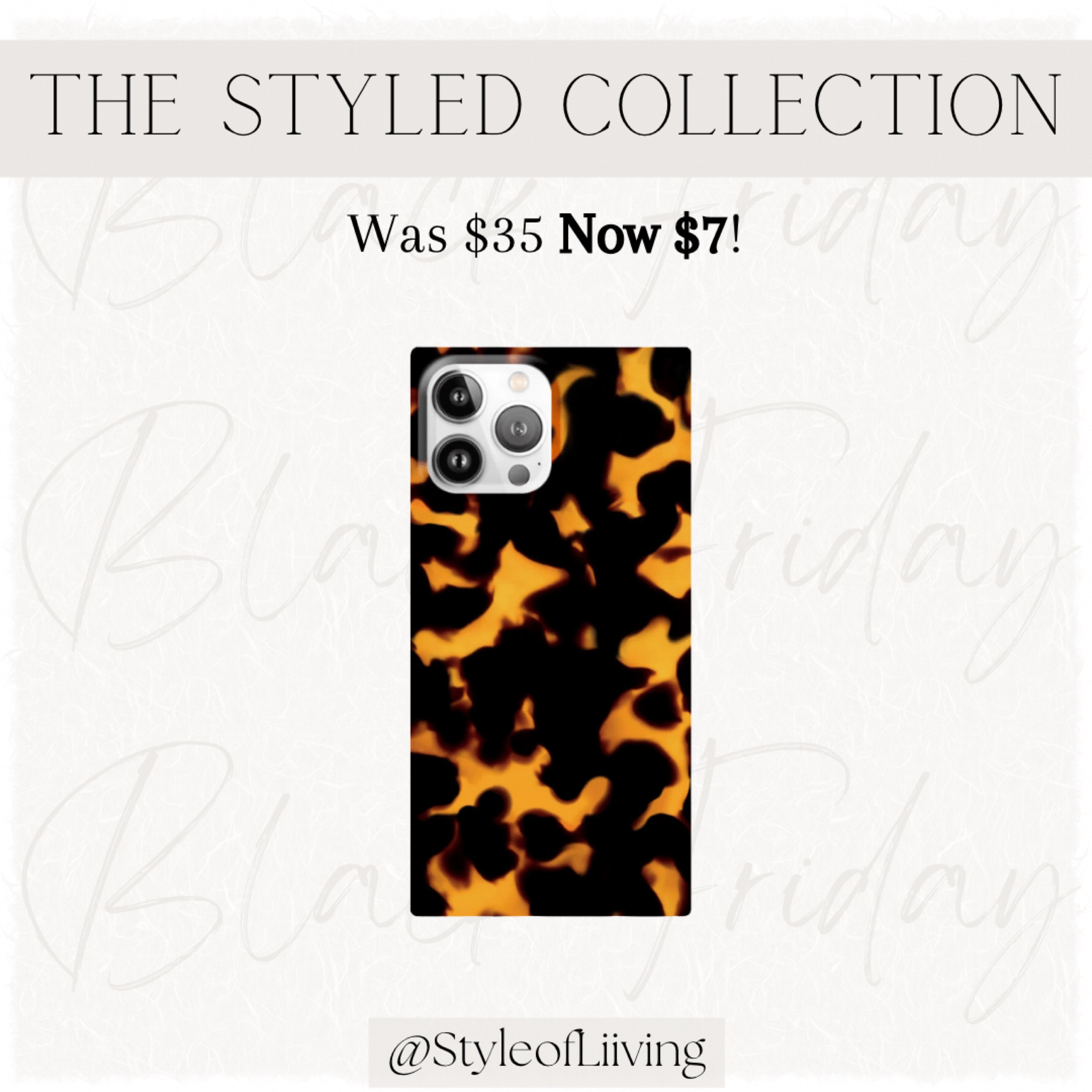 The Styled Collection’s Black Friday deals are now live! This Quad phone case- tortoise design is on sale for only $7! Was $35. Shock absorption, scratch resistant, lightweight but durable. #ltkunder50 #ltkstyletip

#LTKGiftGuide #LTKsalealert #LTKCyberweek