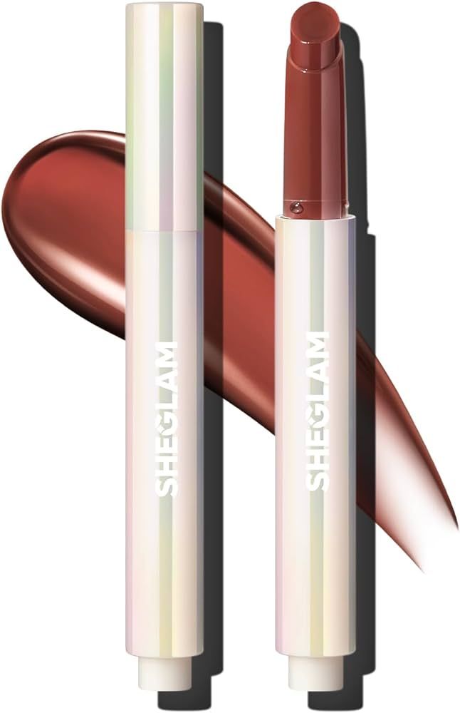 SHEGLAM PoutPerfect Moisturizing Solid Lip Gloss Non Sticky Lipstick with Coconut Oil - Sepia Kis... | Amazon (US)