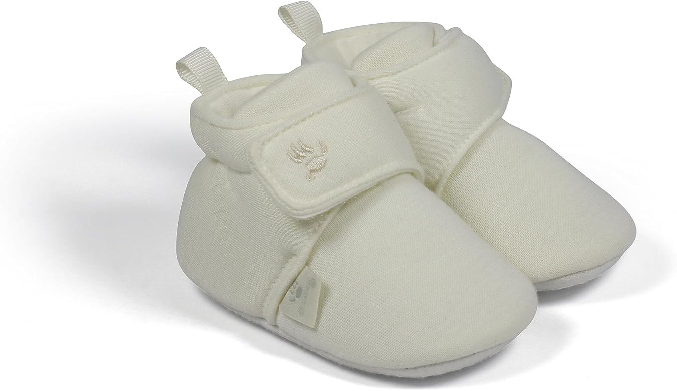 BEARPAW Unisex Scootie Infant Booties w/Grippers - Cozy Infant Shoes/Baby Slippers - Non Slip Bab... | Amazon (US)
