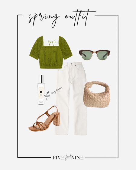 Spring outfit, white jeans, eyelet top, Amazon quilted bag 

#LTKSeasonal #LTKunder100 #LTKworkwear