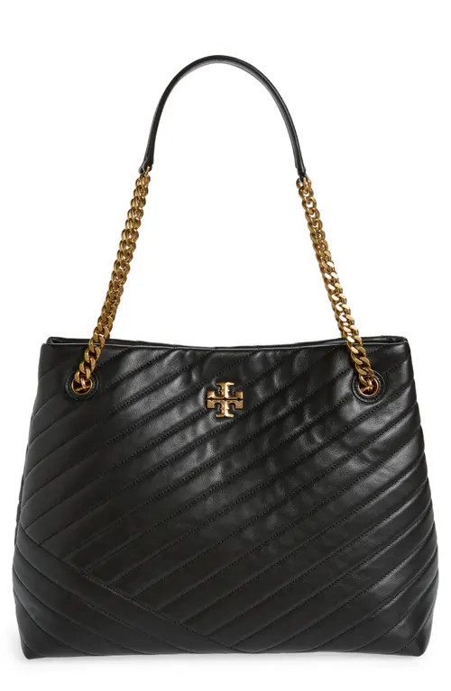 Tory Burch Kira Chevron Tote in Black at Nordstrom | Nordstrom