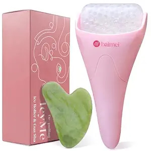 BAIMEI Cryotherapy Ice Roller and Gua Sha Facial Tools Reduces Puffiness Migraine Pain Relief, Sk... | Amazon (US)