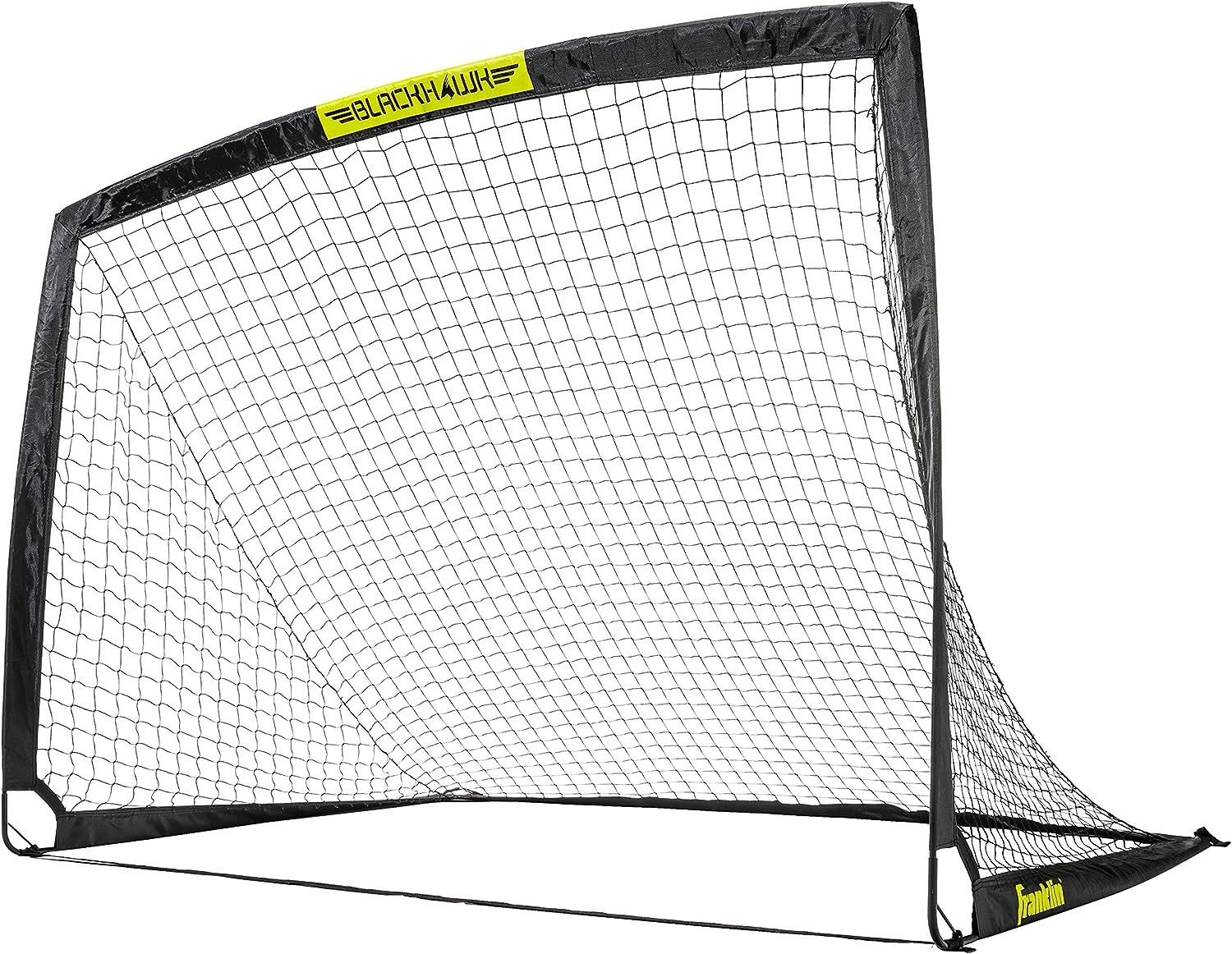 Franklin Sports Portable Soccer Goal - Blackhawk Pop-Up Folding Soccer Net | Amazon (US)
