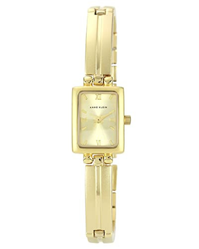 Anne Klein Women's 10-5404CHGB Gold-Tone Dress Watch | Amazon (US)
