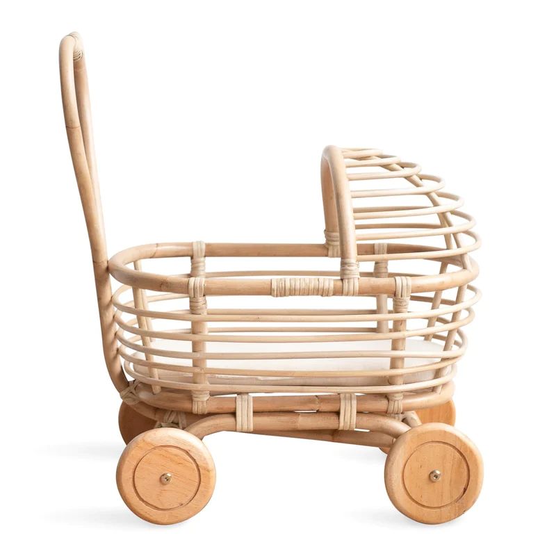 Harlow Toy Doll Pram with Heart Handle | Project Nursery