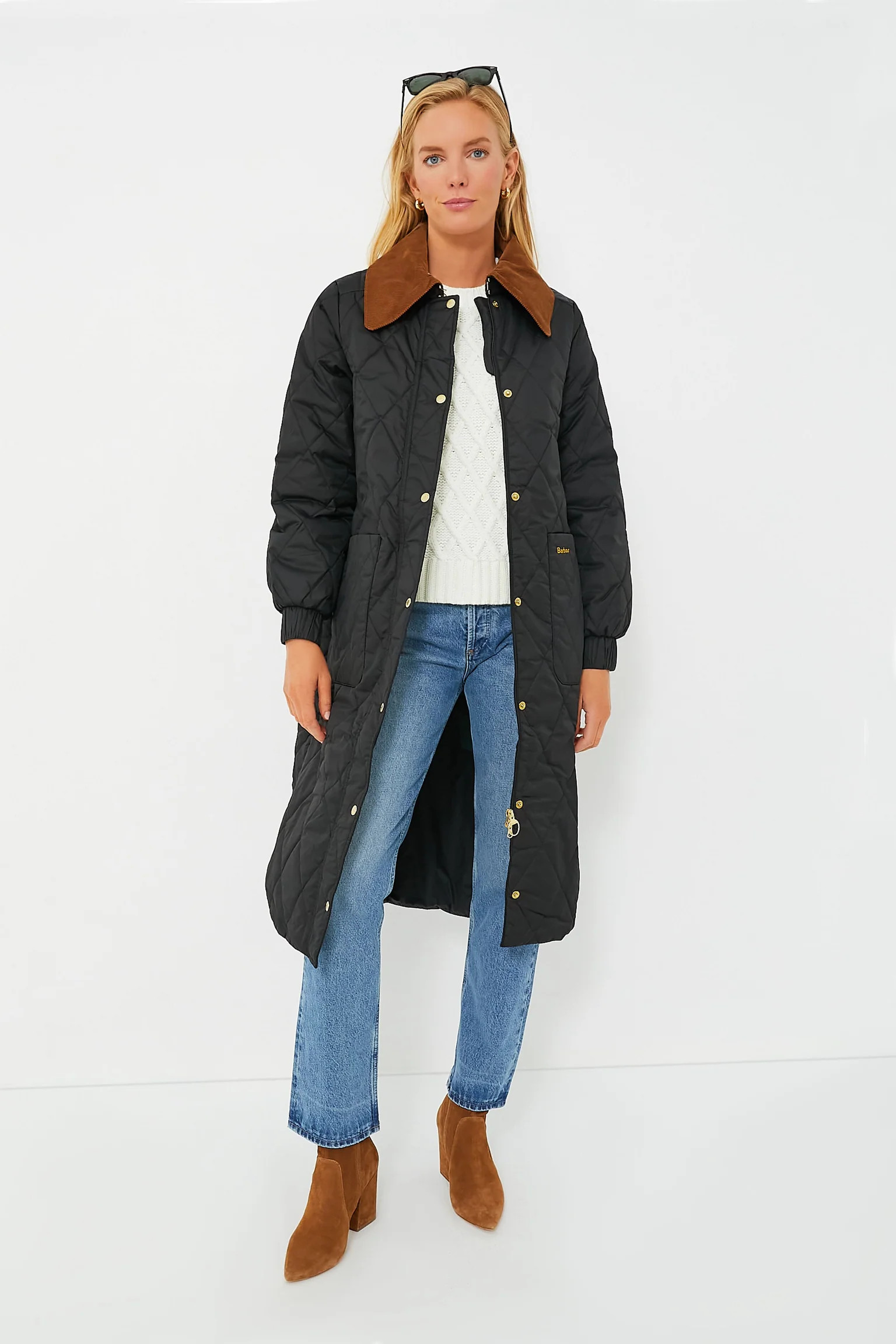 Black Marsett Quilted Jacket | Tuckernuck (US)