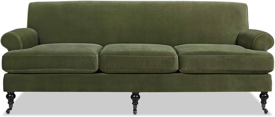 Olive Green Performance Velvet | Amazon (US)