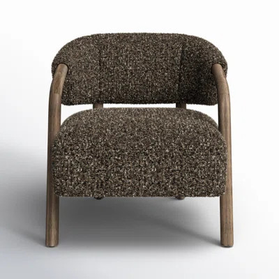 Citrine Shearling Upholstered Armchair | Wayfair North America