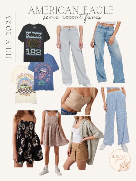 Some recent @americaneagle faves lately & they’re having a sale today! Code: HOTHOTHAUL — 🏷️✨🤩👏🏼
#AEPartner #AEJeans 

#LTKsalealert #LTKFind #LTKunder50