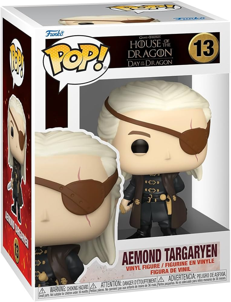 Funko Pop! TV: House of The Dragon - Aemond Targaryen with Chase (Styles May Vary) | Amazon (US)