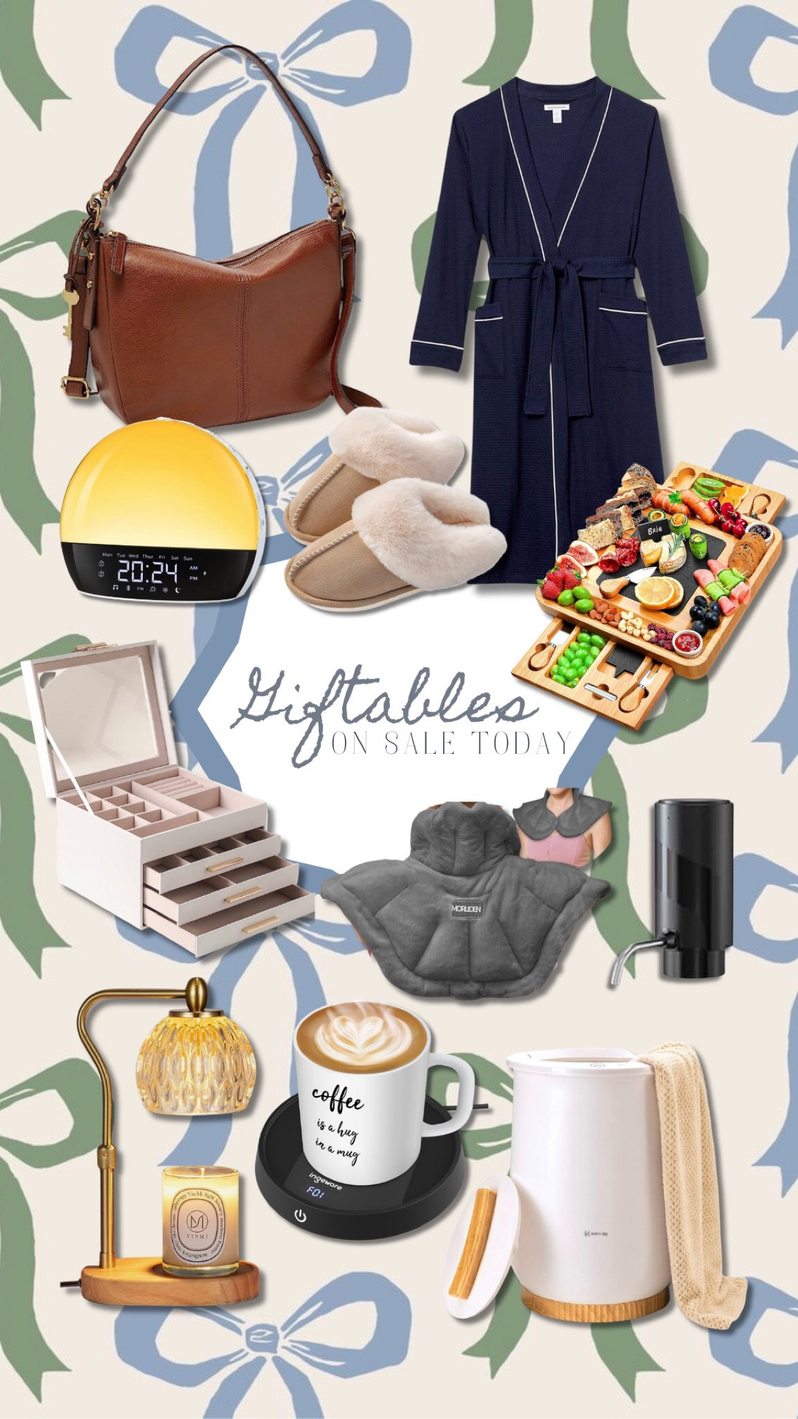 Giftables all on sale 

Alarm code: LCBLBIGC
Coffee warmer code: 22PNGCPR

#amazonfinds

#LTKfindsunder50 #LTKHoliday #LTKGiftGuide
