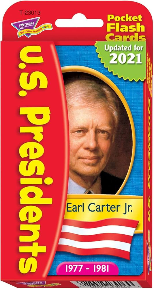 US Presidents Pocket Flash Cards | Amazon (US)