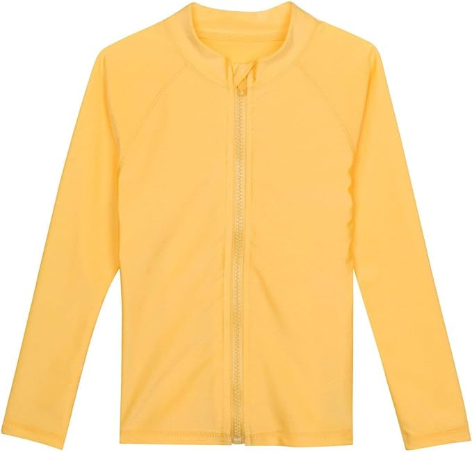 SwimZip UPF 50+ Long Sleeve Rash Guard for Boys' and Girls' - Baby, Toddler, Kids | Amazon (US)