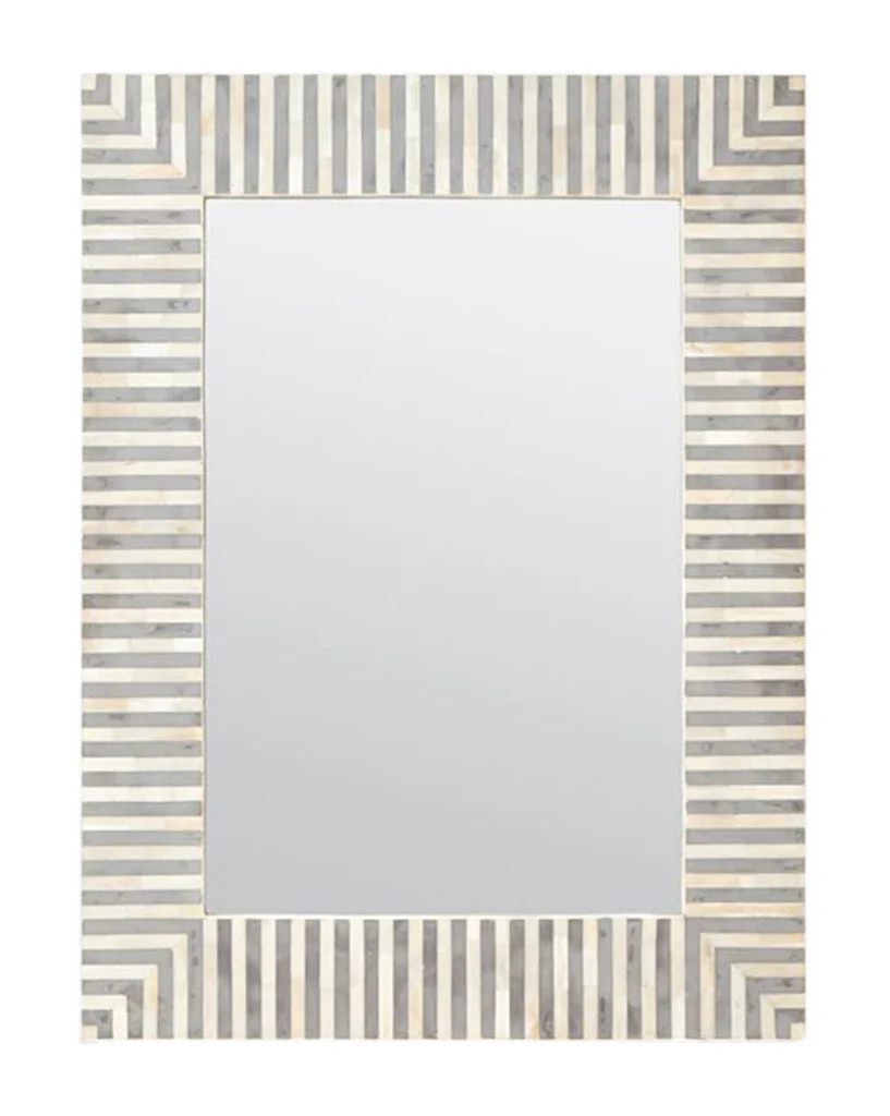 Hugh Wall Mirror with Marble Shelf 24x36.25 + Reviews