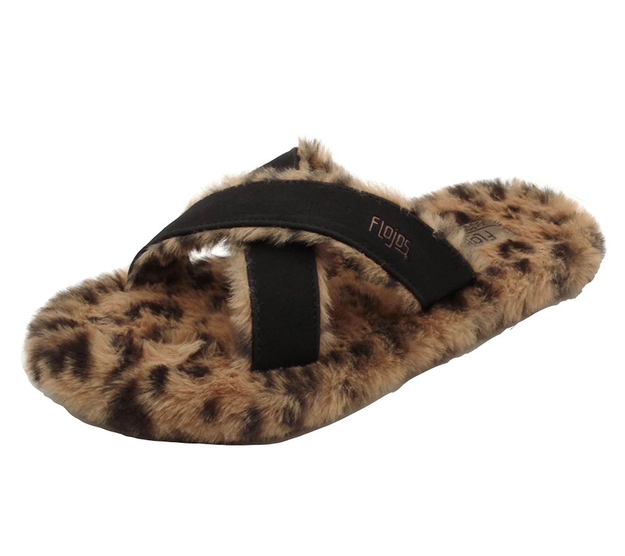 Flojos Women's Faux Fur Lined Slipper Slide - F uzzy | QVC