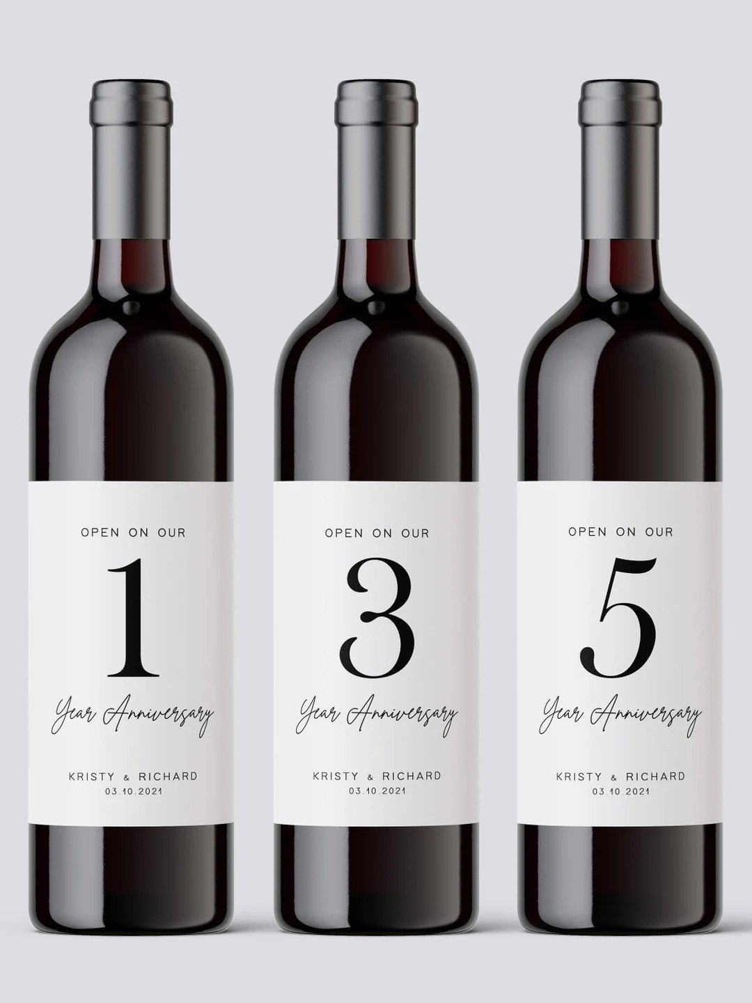 Modern Wedding Guest Book Labels Bridal Shower Gift Custom - Etsy | Etsy (US)