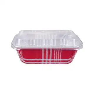 6" Christmas Holiday Plaid Disposable Aluminum Baking Pans by Celebrate It™, 6ct. | Michaels | Michaels Stores