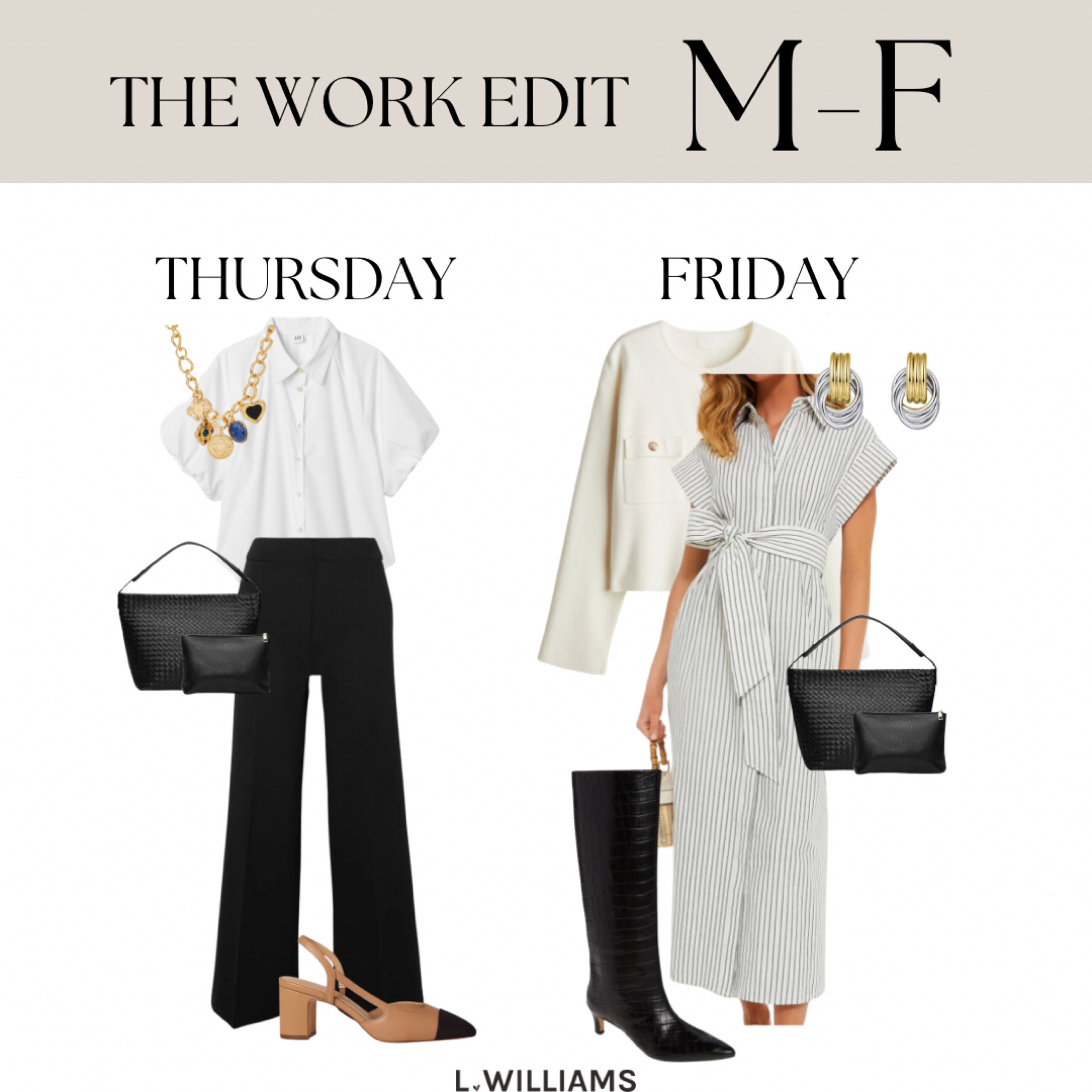 the work edit… for your weekly office outfit inspo 🤎

#LTKSeasonal #LTKWorkwear #LTKStyleTip