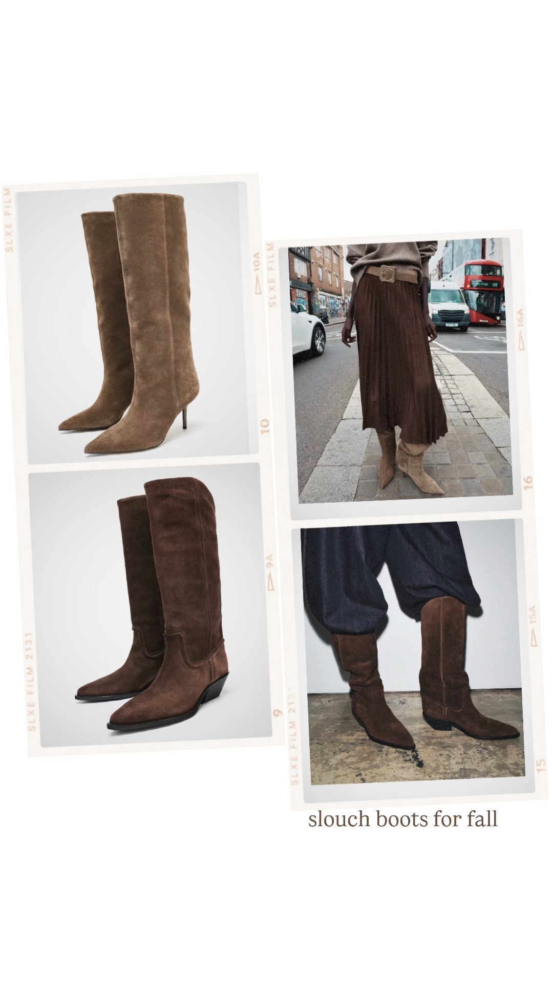 Fall slouch boots 
Zara 

#LTKTravel #LTKFallSale #LTKSeasonal