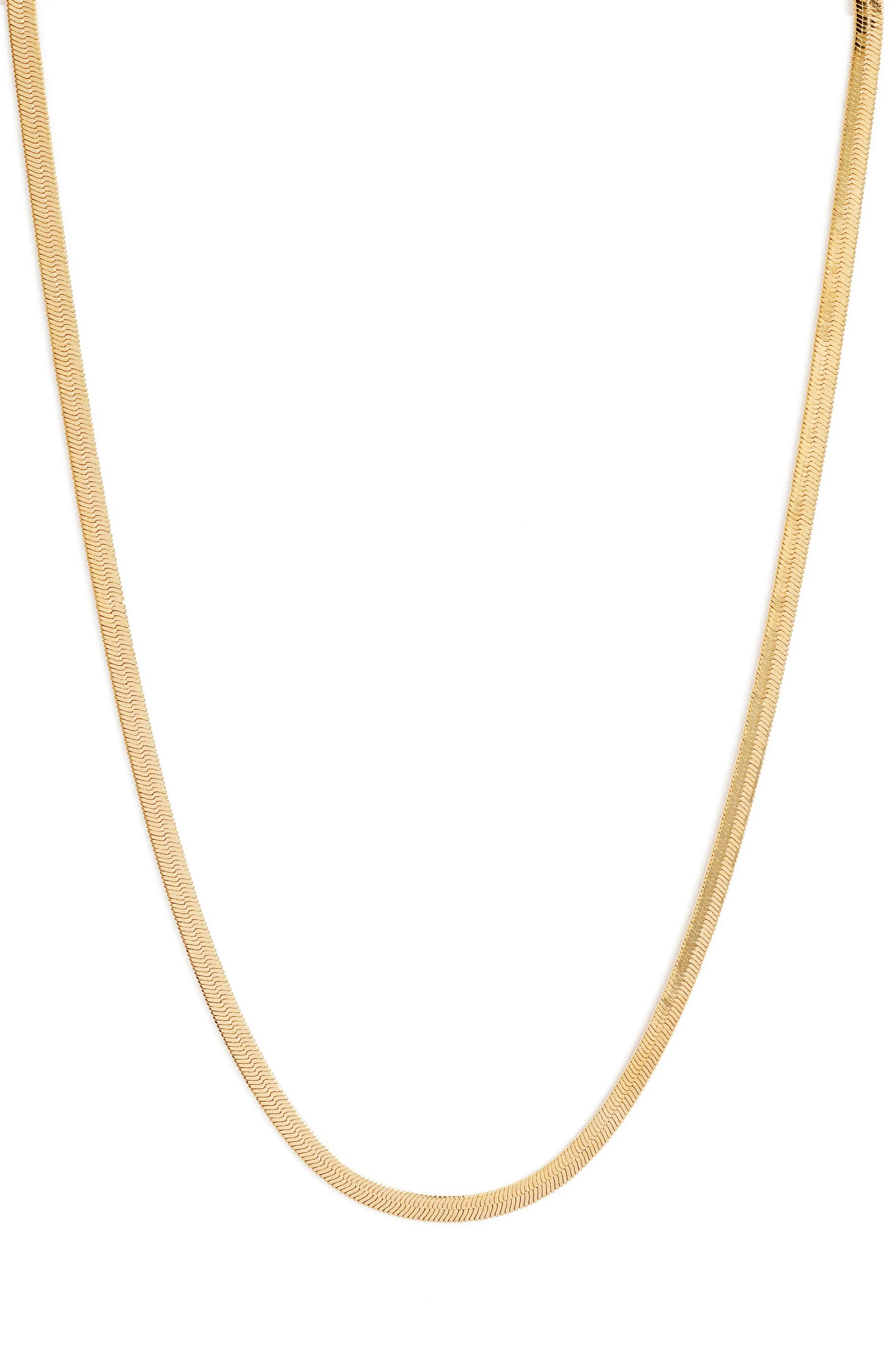 Women's Bracha Skinny Monte Carlo Chain Necklace | Nordstrom