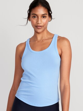 UltraLite Rib-Knit Racerback Tank Top for Women | Old Navy (US)