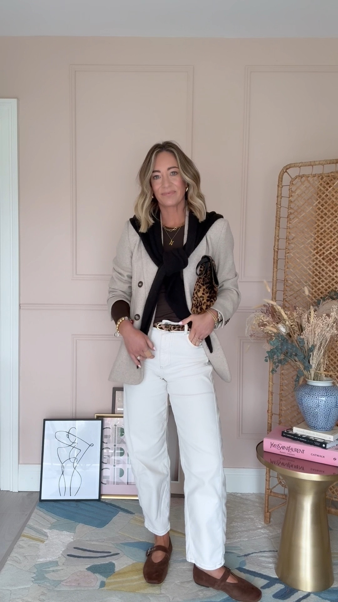 Same same but different 🙃 Two easy looks, same jeans. When you love your basics (and repeat them) getting dressed is soooo much easier 💯

#LTKireland #LTKeurope #LTKspring