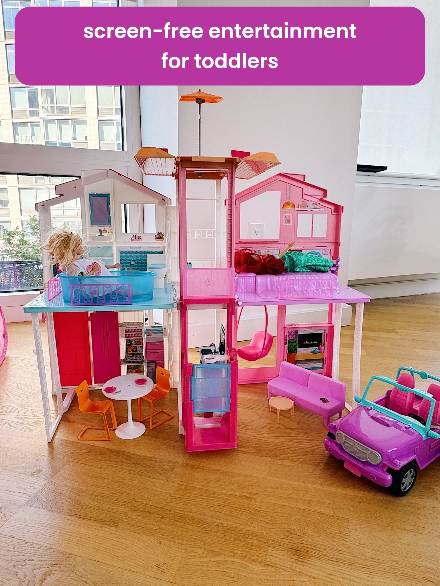 Barbie house my toddler loves!💖 also her Ariel doll and Barbie travel doll, plus a list of her most-used toys. The house is foldable for easy storage.

#LTKmomlife #LTKBaby #LTKKids