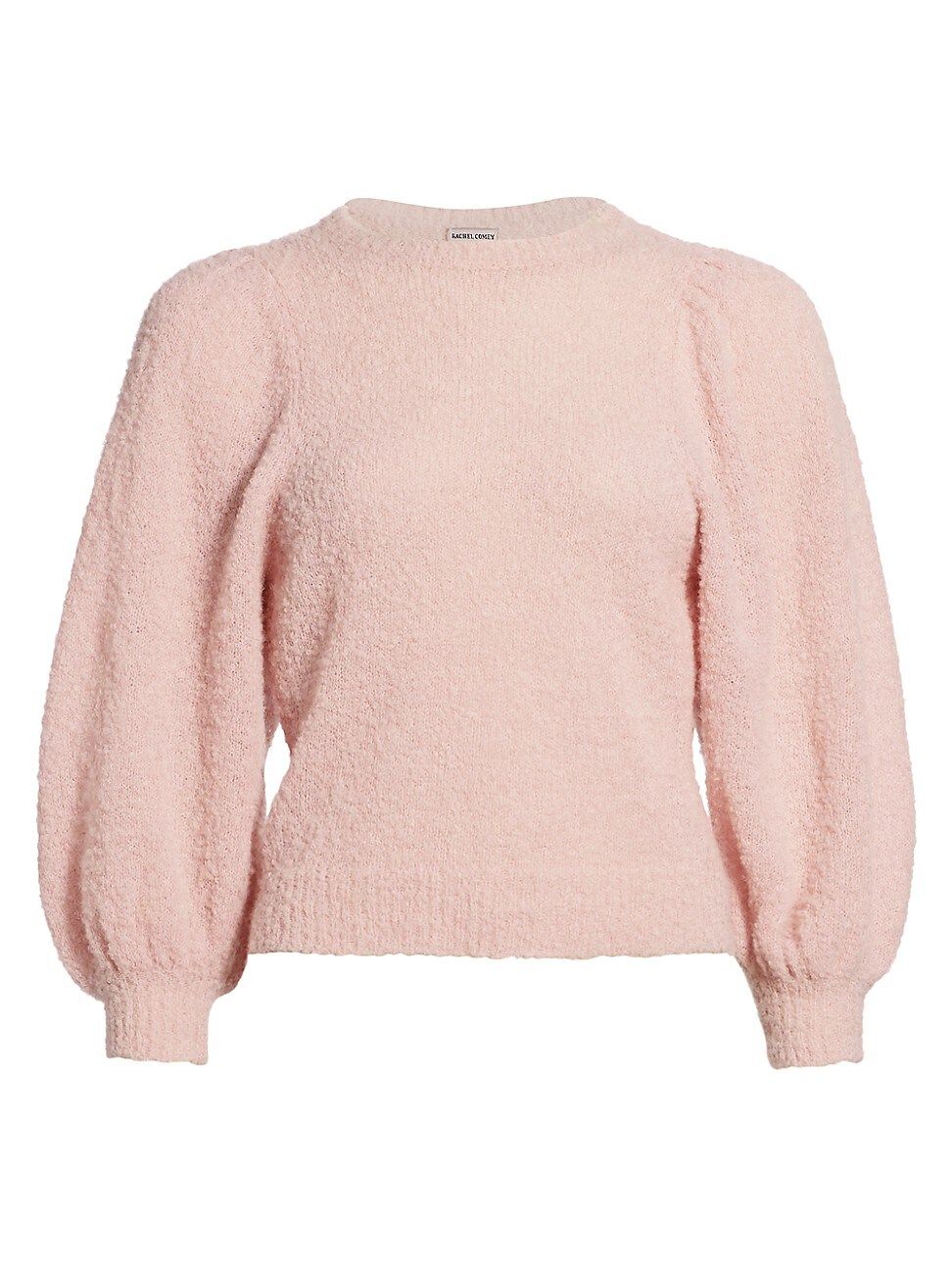 Rachel Comey Women's Forbell Boucle Alpaca-Blend Sweater - Light Pink - Size Small | Saks Fifth Avenue