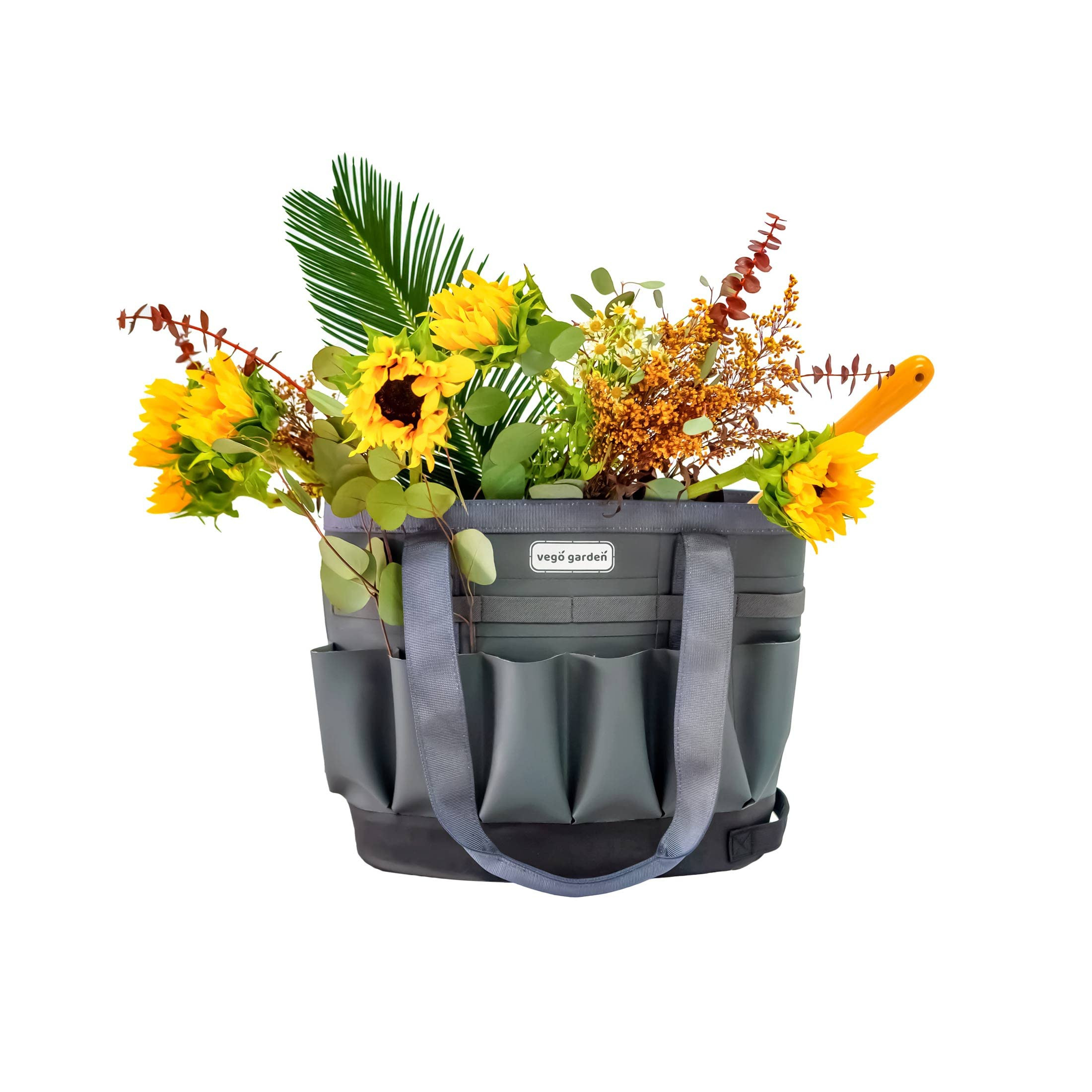 Vego Garden Tool Bag, Tote Organizer Bag with Multi Pockets Waterproof Interior and Sturdy Bottom | Amazon (US)