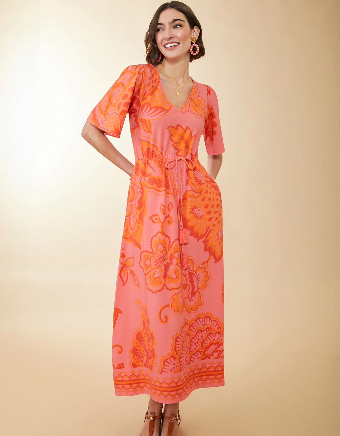 Blakelynn Midi Dress Richmond Hill Jacobean | Spartina 449