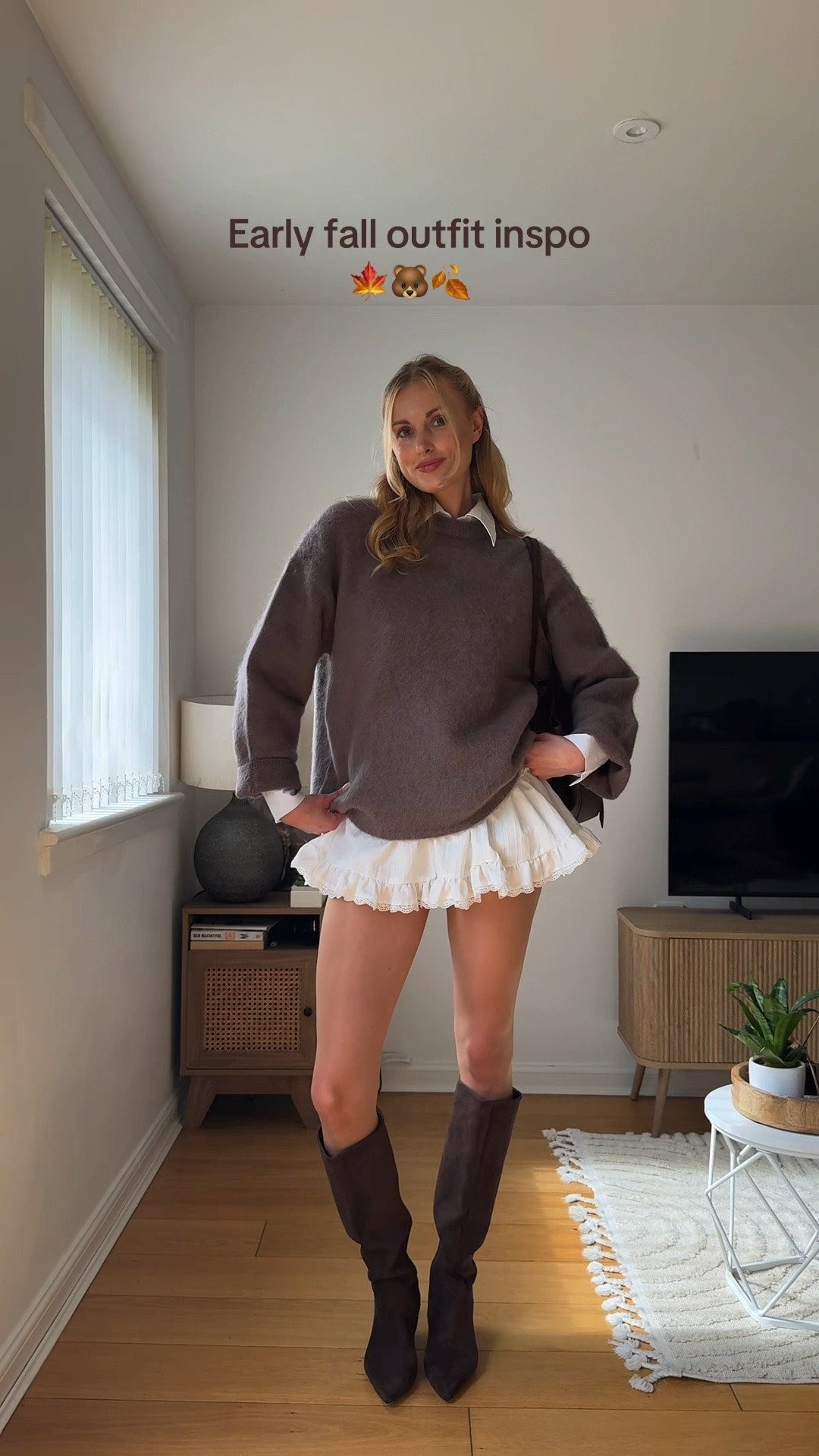Early autumn ootd 🤎

#prefalloutfits#fashionuk#hmjumper#preppystyle#falloutfits

#LTKuk #LTKautumn #LTKgiftguide