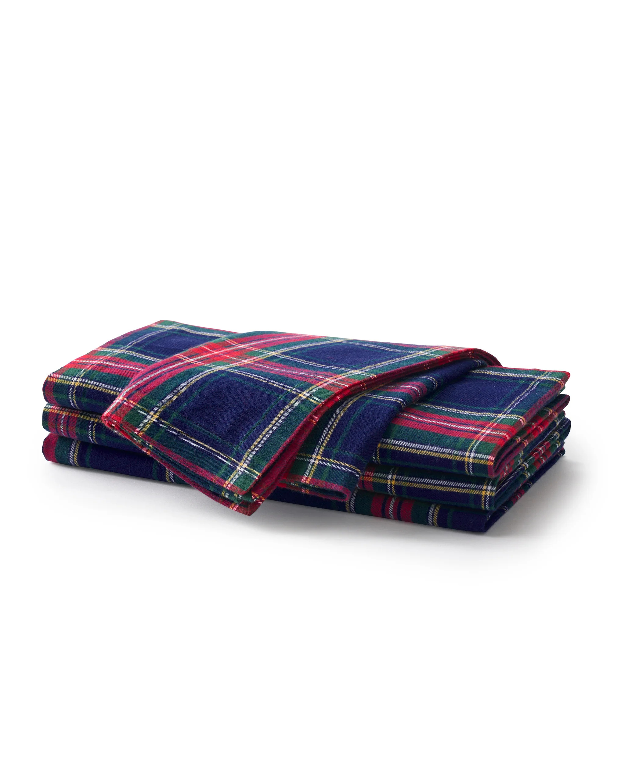 Signature Twill Napkins in Windsor Tartan | Petite Plume