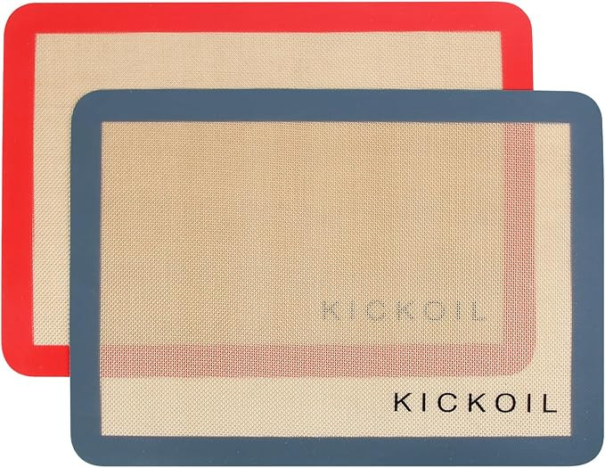 Silicone Baking Mat Half Sheet Non Stick Food Safe Baking Sheet for Oven - Replace Reusable Parch... | Amazon (US)