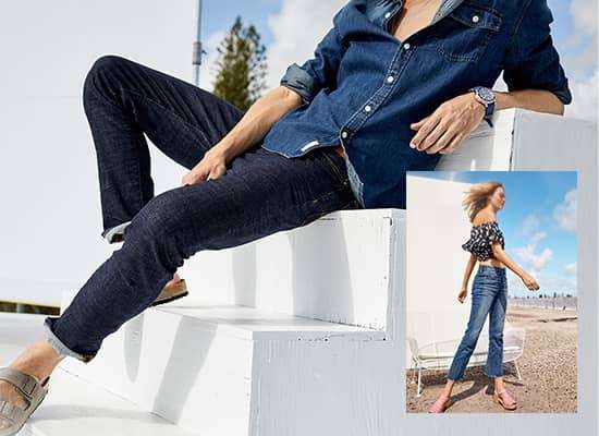 AE Super High-Waisted Denim Short Short, Seaspray | American Eagle Outfitters (US & CA)