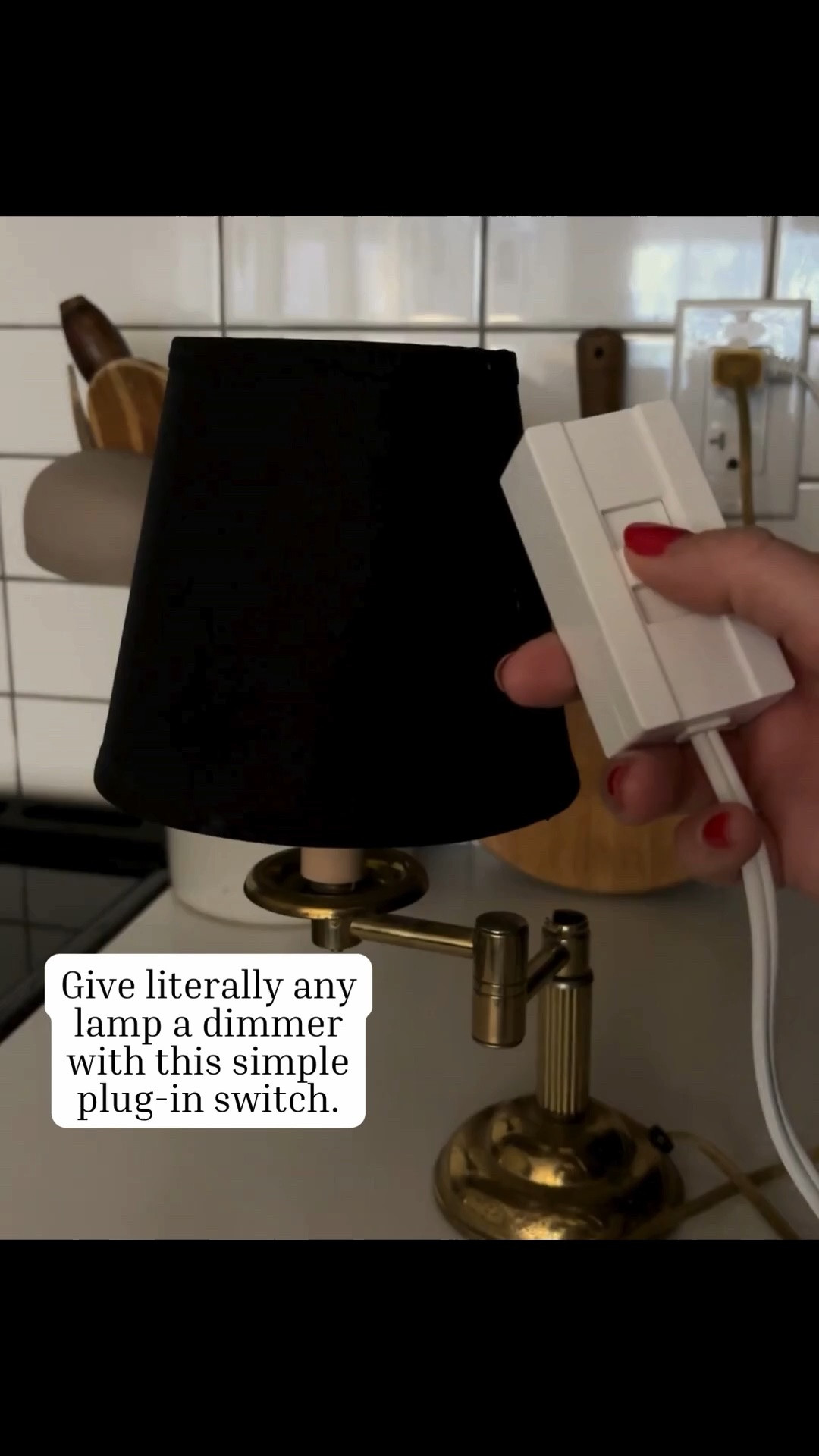 This little plug-in dimmer is one of my favorite inexpensive home upgrades. If you have a table lamp, floor lamp, or accent light that's either way too bright or not quite bright enough, this lets you adjust the lighting with a simple slide control. I love using dim lighting in the evenings to make a room feel cozy, and this gives you that custom, high-end lighting feel without replacing your lamp or hiring an electrician. Just plug it in, connect your lamp, and instantly control the brightness. Such a simple way to make your home feel warmer and more inviting. Linked here.

#LTKhome #LTKsale